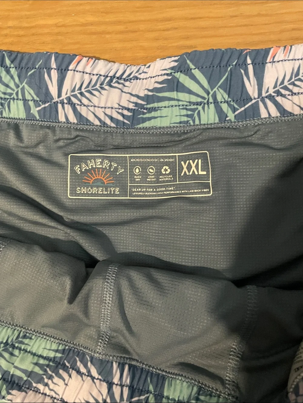 FAHERTY Shorelite Swim Trunk Size XXL, NWT